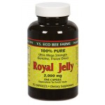 royal jelly ราคาส่ง ยี่ห้อ YS Royal Jelly/Honey Bee - Royal Jelly, 2000 mg, 75 capsules